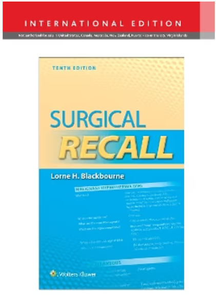 Surgical Recall, 10th Edition