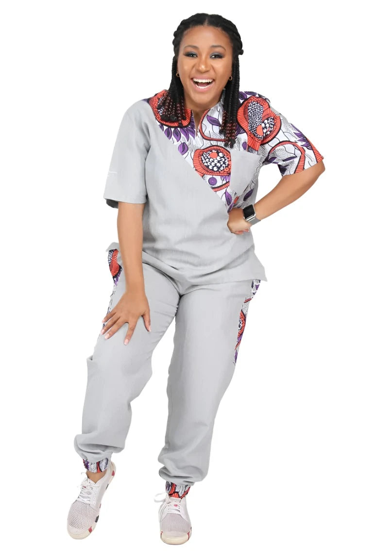 Neema Grey Scrubs