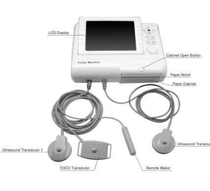 Doppler Foetal 800G - Twin Probe 192