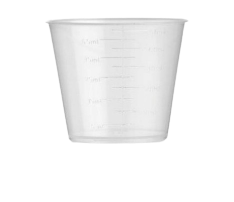 Medicine Cup Plastic 100ml