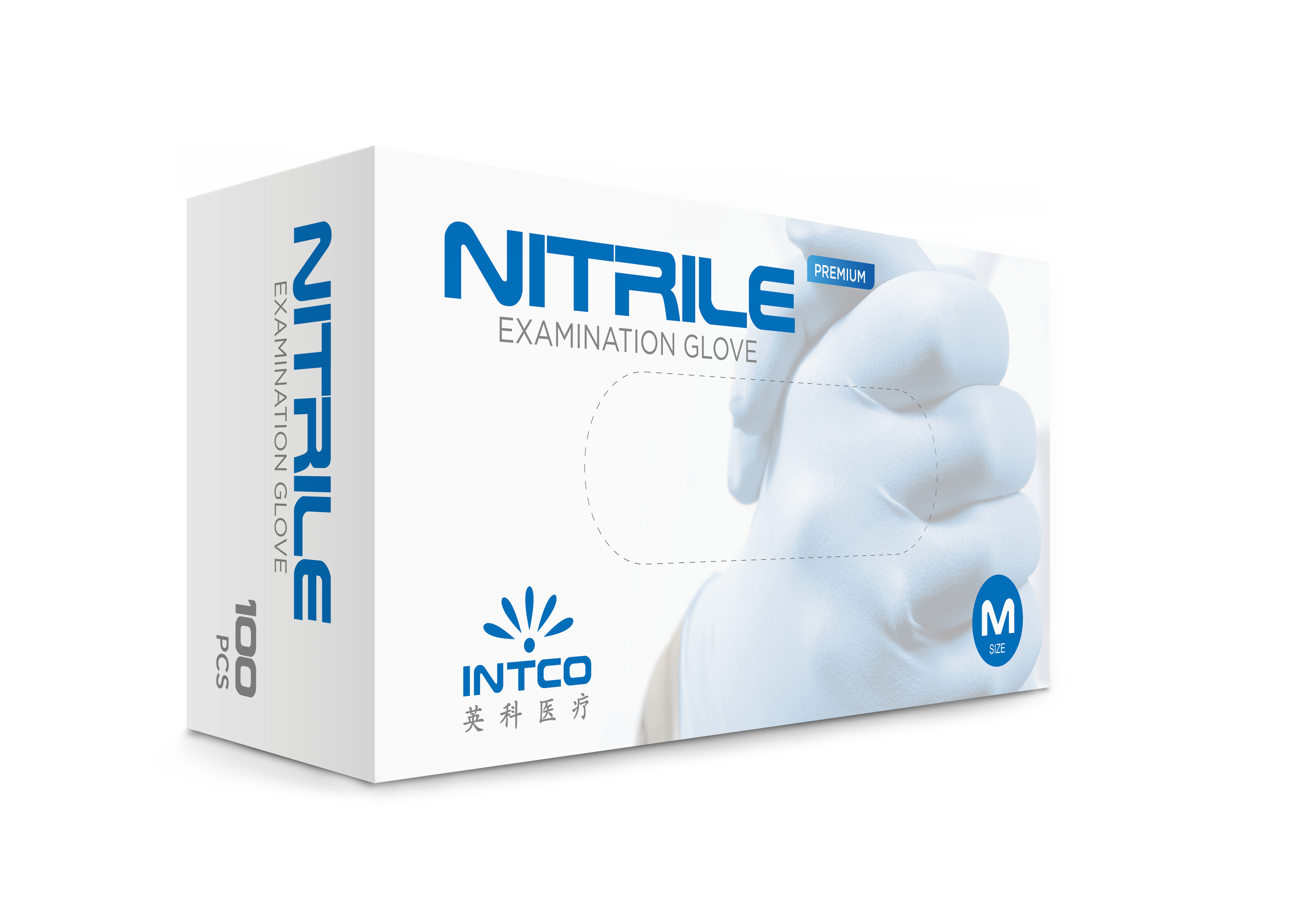 Intco Nitrile - Powder Free (100 per box)