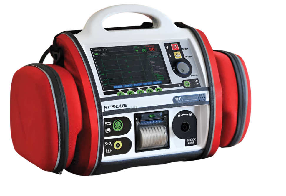 AED Rescue LIFE7 & Nibp/Spo2/Pacer with 5 lead ECG cable