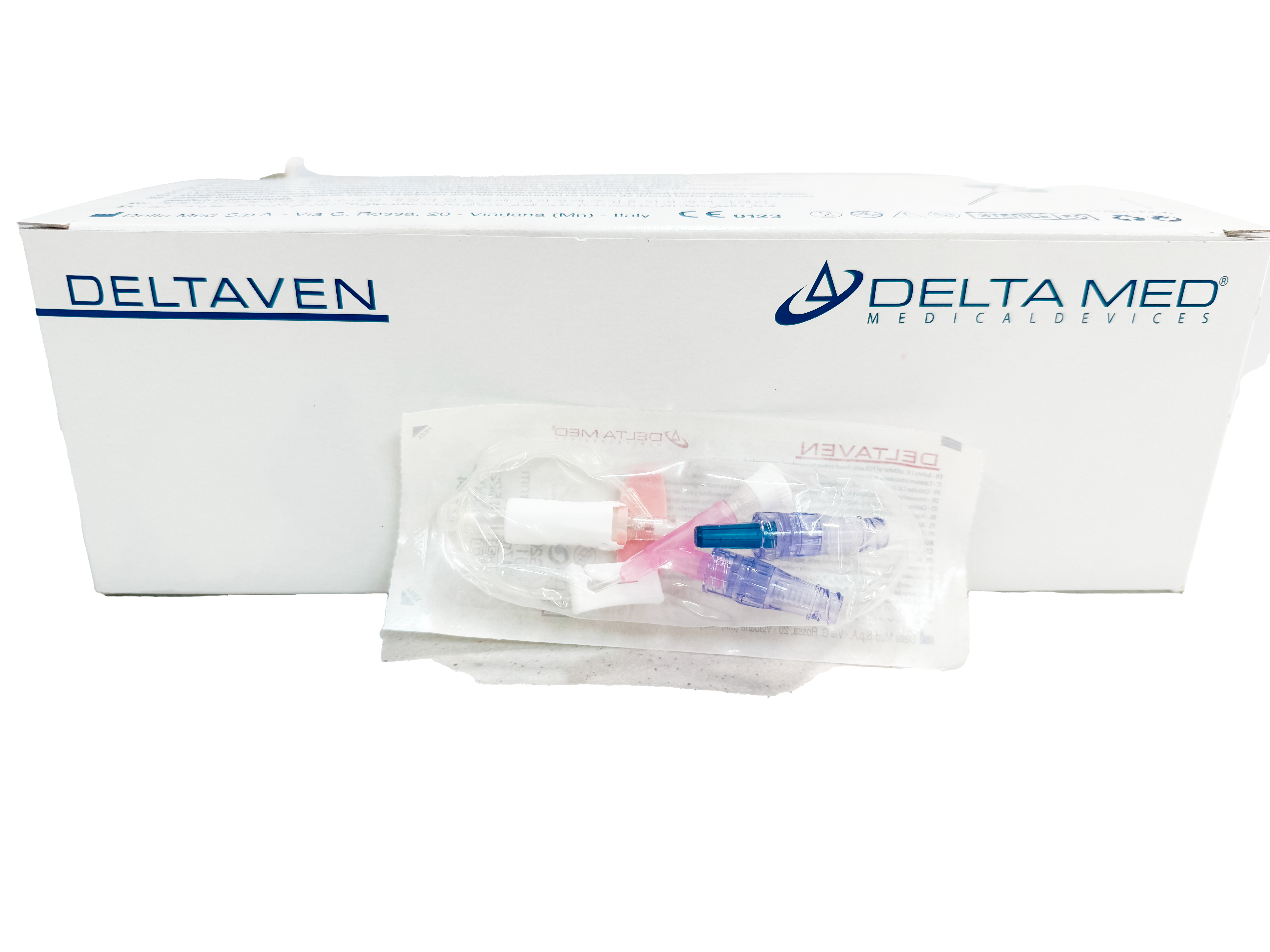 Jelco DeltaVen Dual Port 20G x 25mm