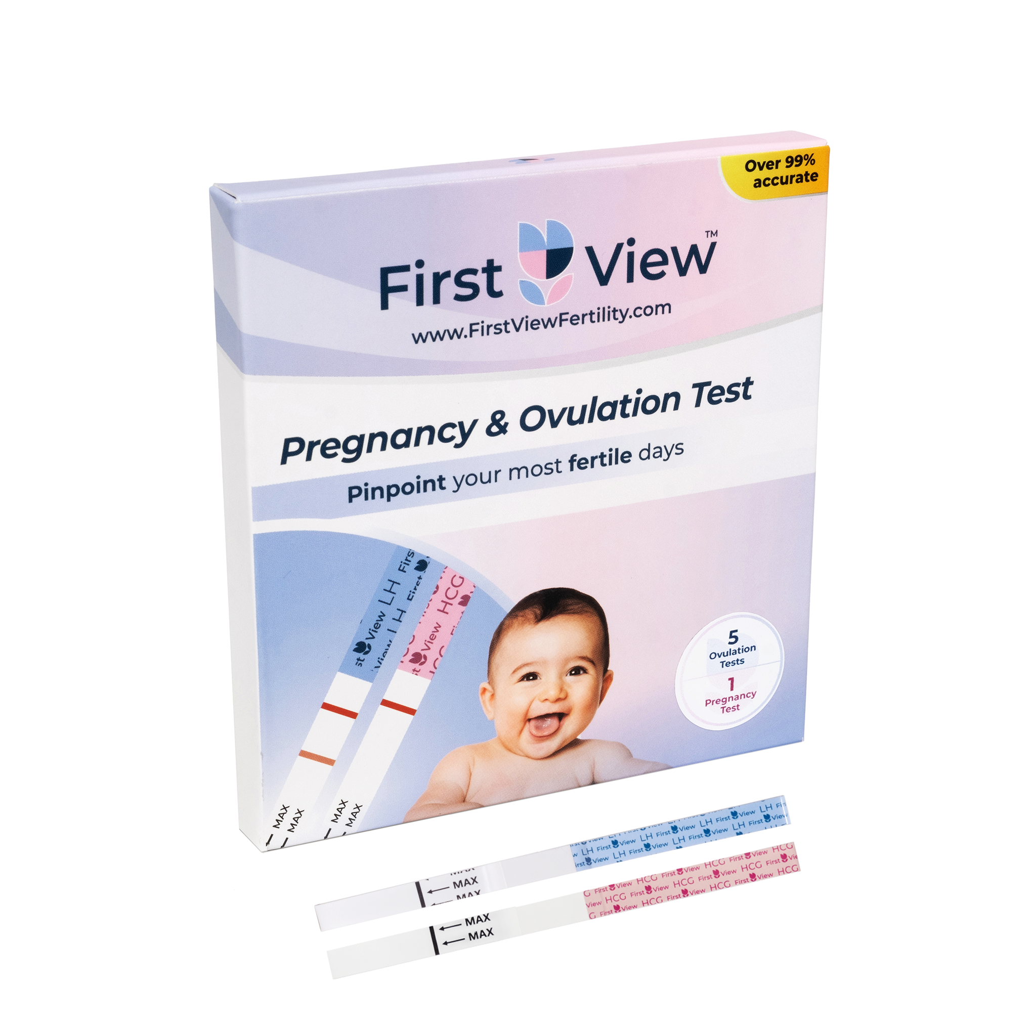 First View - Ovulation & Pregnancy Test Combo Pack