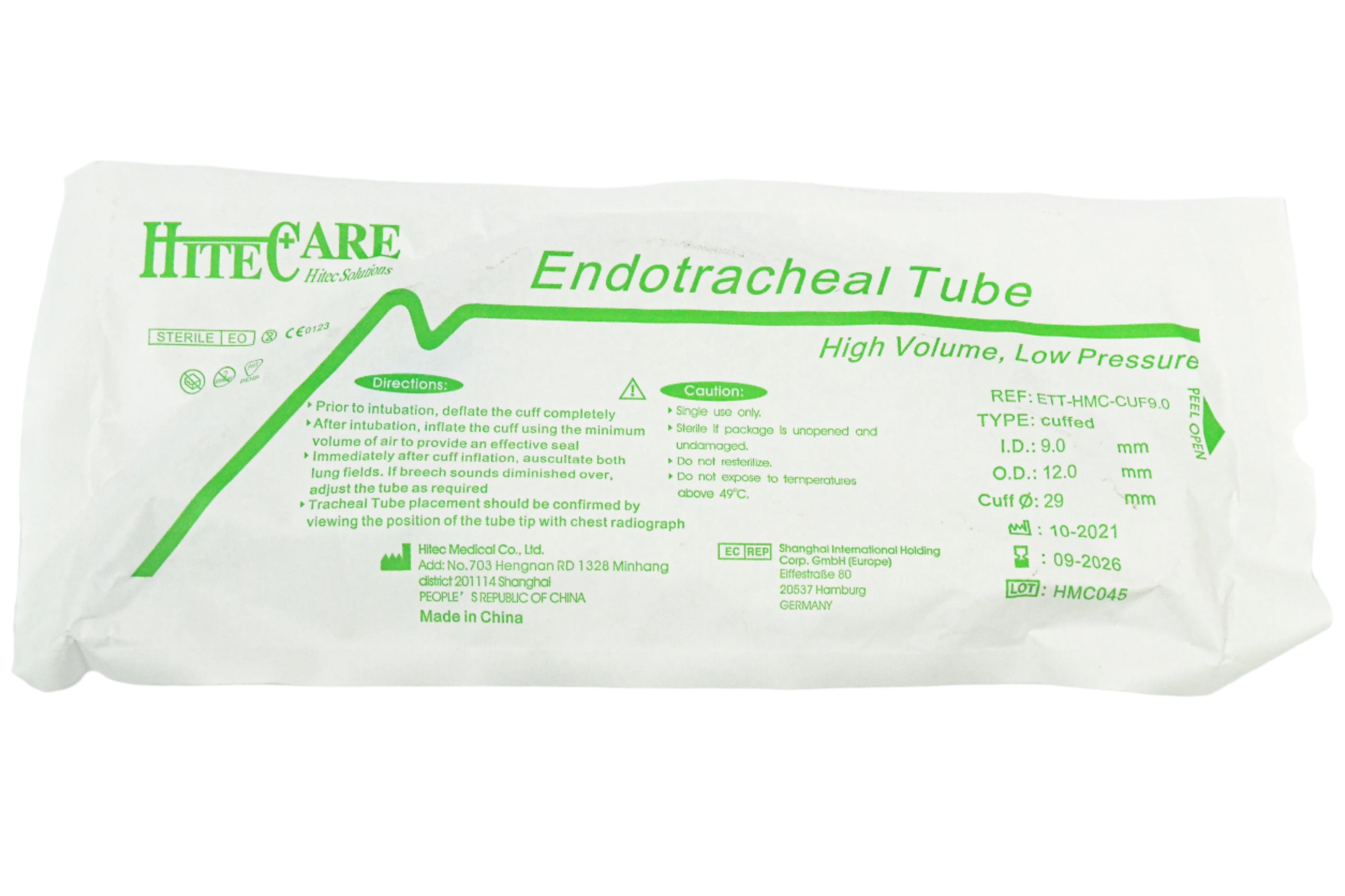 Hitecare ET Tube