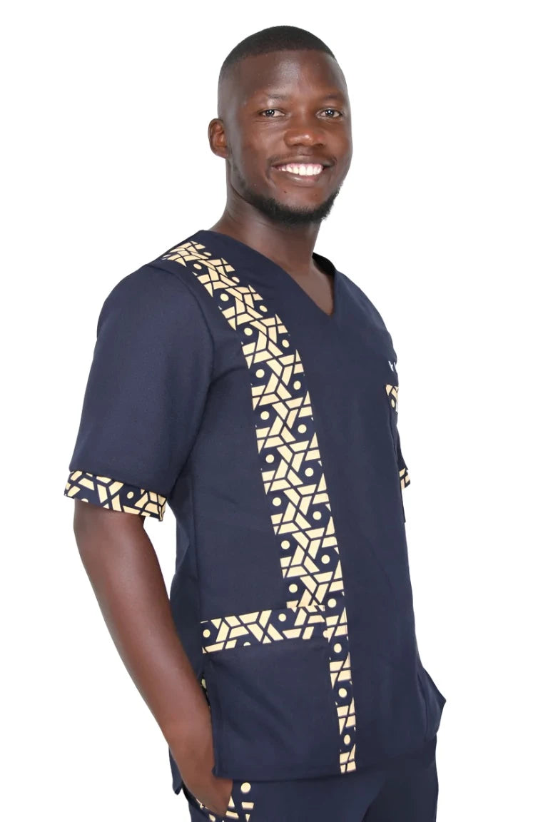 Hodari Navy Scrubs