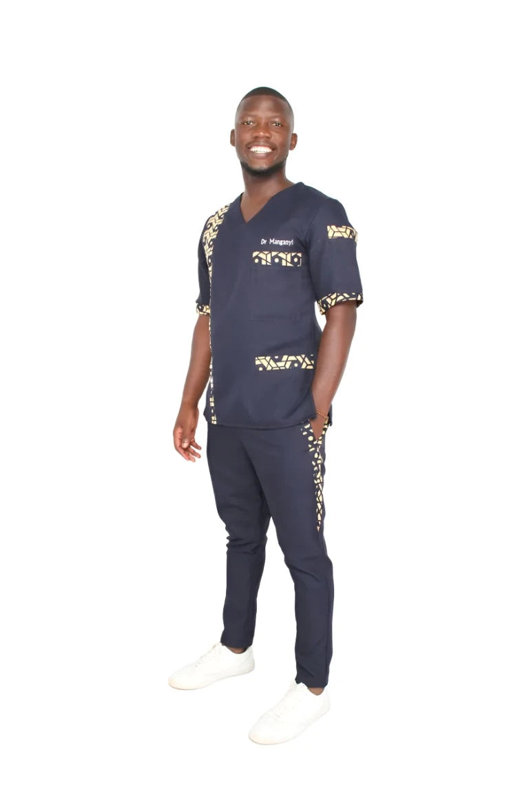 Hodari Navy Scrubs