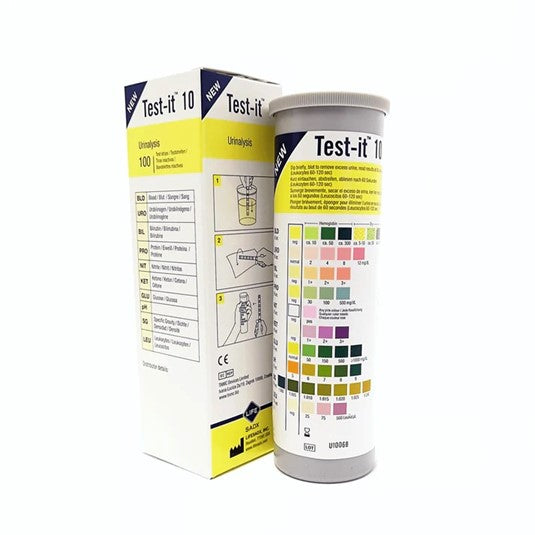 10P Urinalysis Test - 10-in-1 Parameter Urine Test