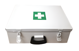 First Aid - Regulation 3 & 7 Factory - Metal Box (Empty)