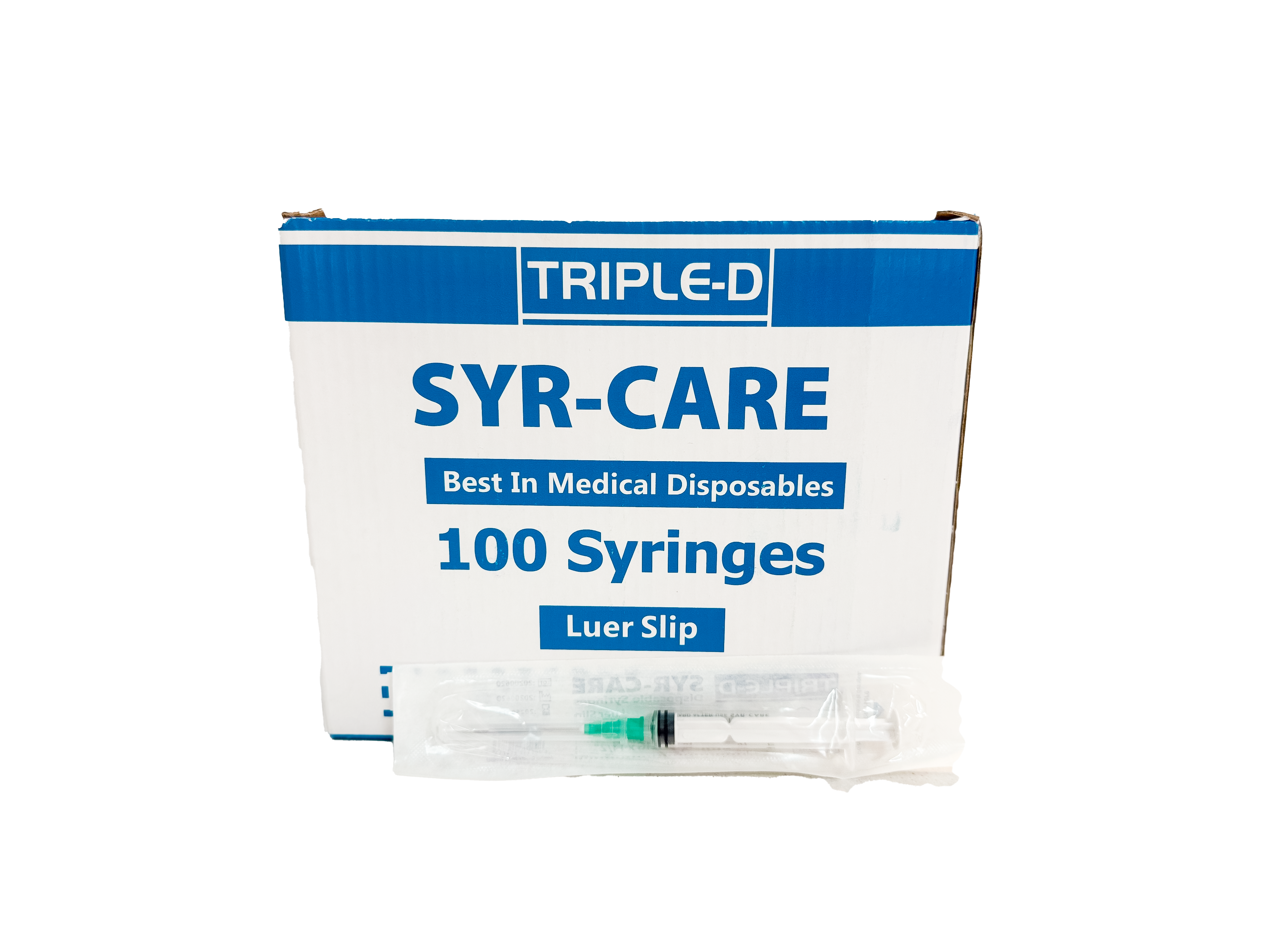 Syr-Care 3ml w/needle 21G x 1.5