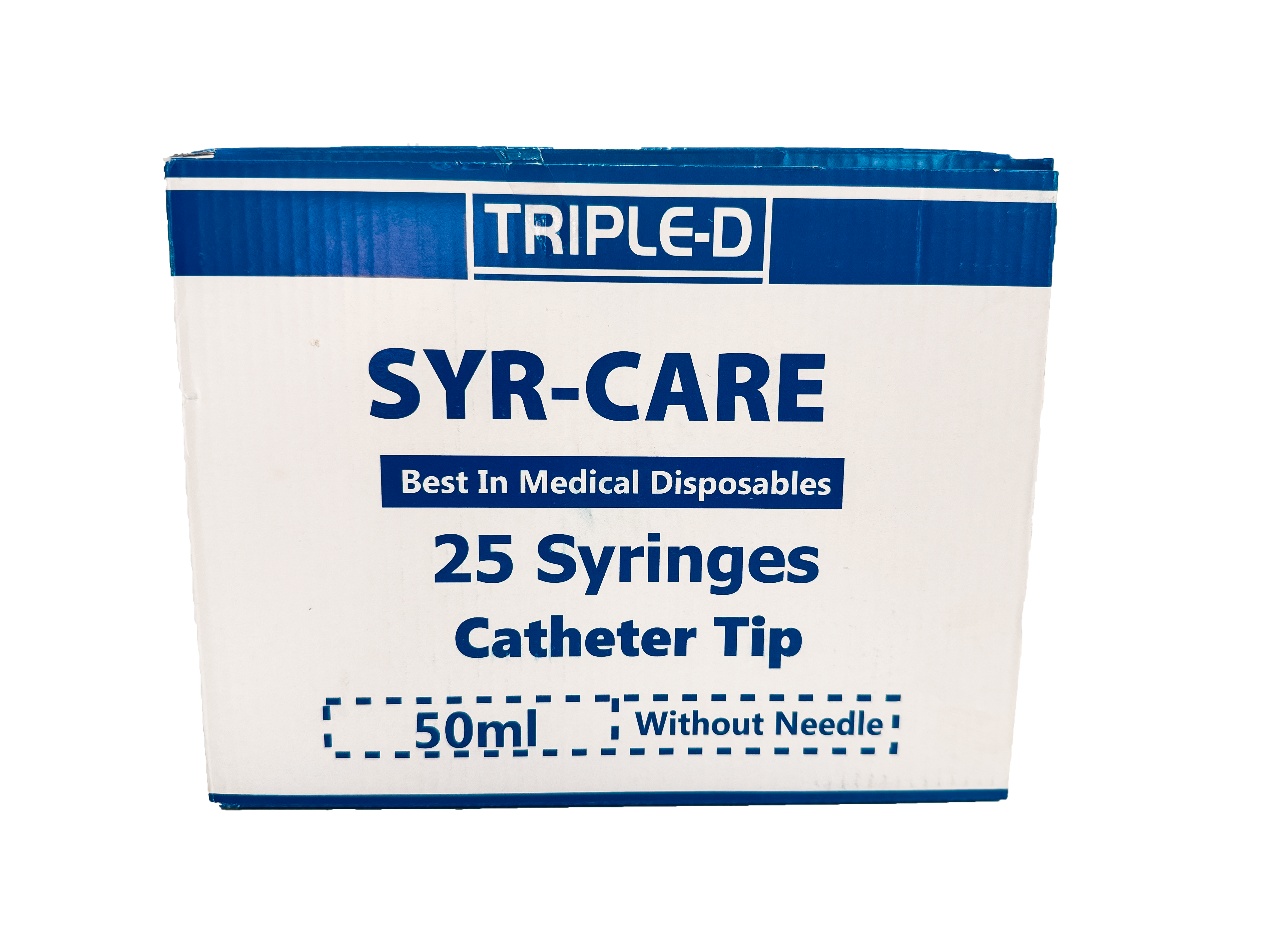 Syr-Care 50ml Catheter Tip - 25 /box