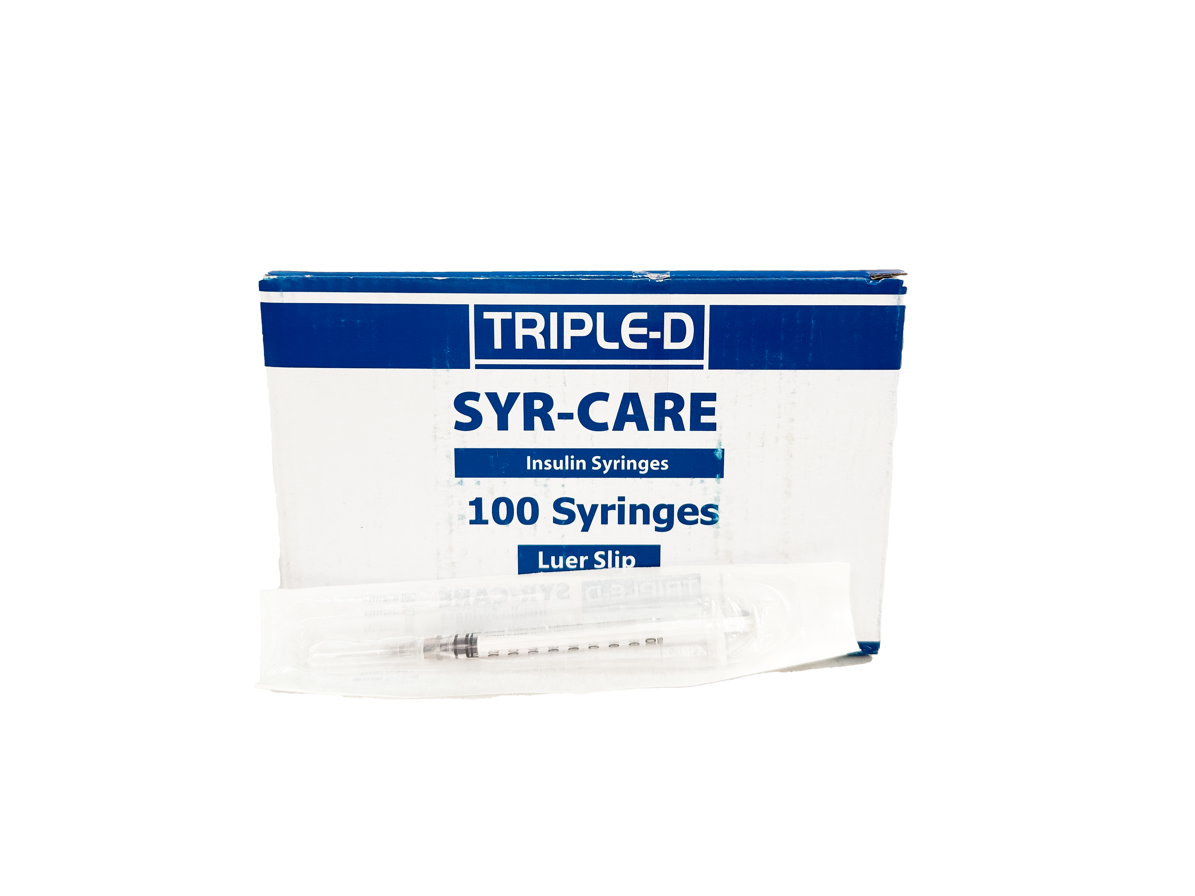 Syr-Care Ins Syringe 1ml w 27G Ndl