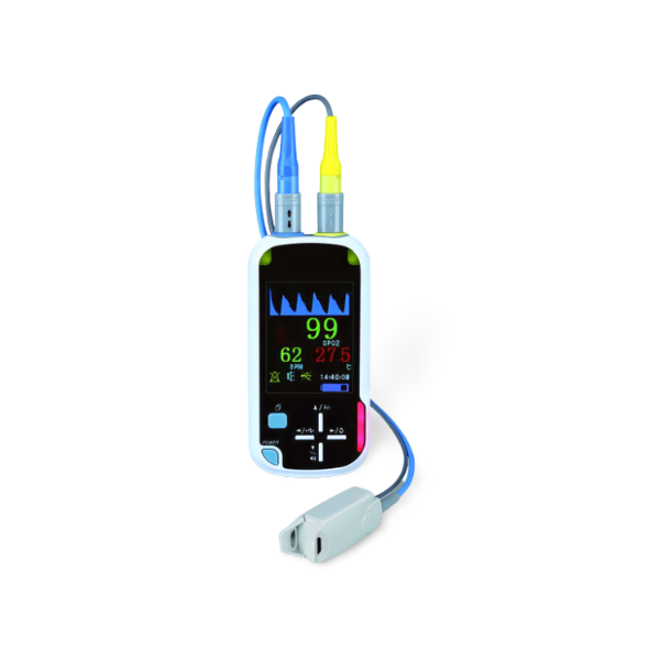 Pulse Oximeter - Jerry II+ - Wireless, Bluetooth Portable.