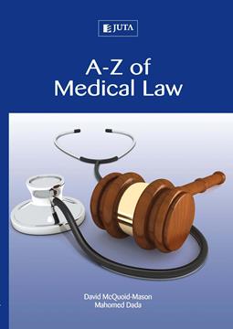 A-Z of Medical Law 1st Edition