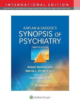 Kaplan & Sadock's Synopsis Of Psychiatry 12th, International Edition