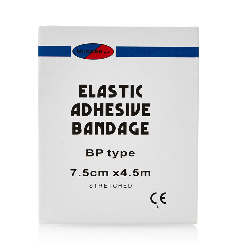 Bandage Adhesive Elastic 75mm x 4.5m 