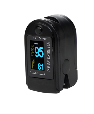 Pulse Oximeter CMS50D  finger tip, dual colour, LED display