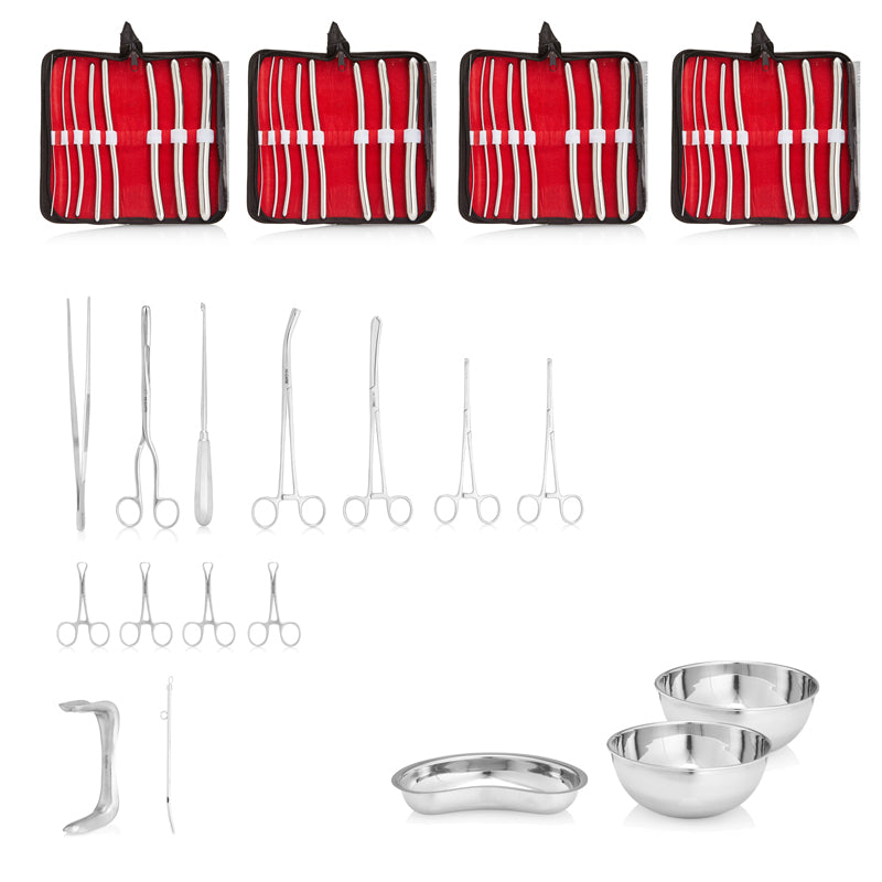 Dilation & Curettage Pack - 25pcs - no tray