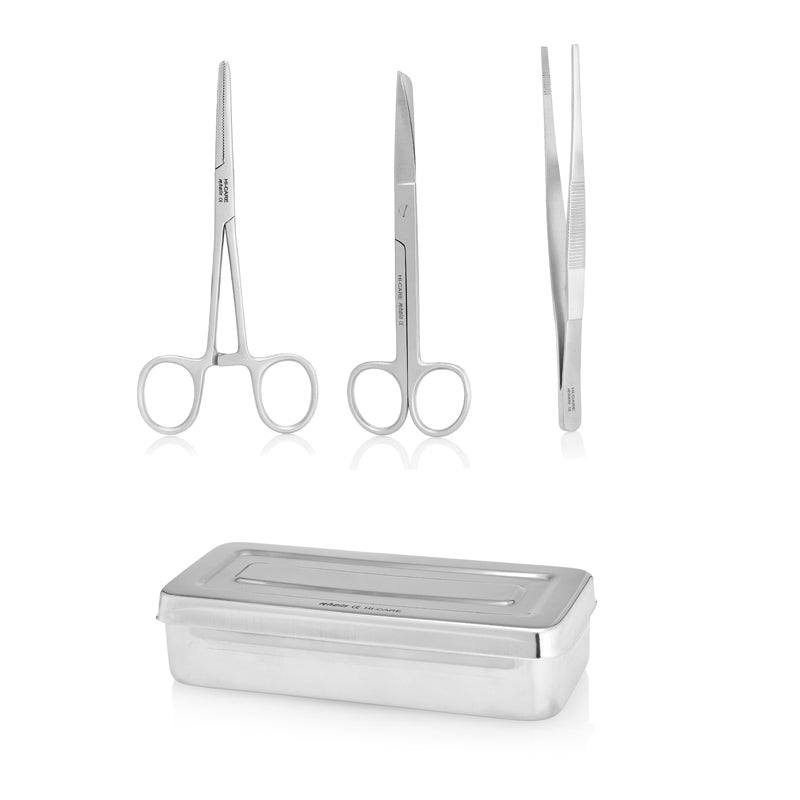 Surgical Set - Dressing (3pc) with tray